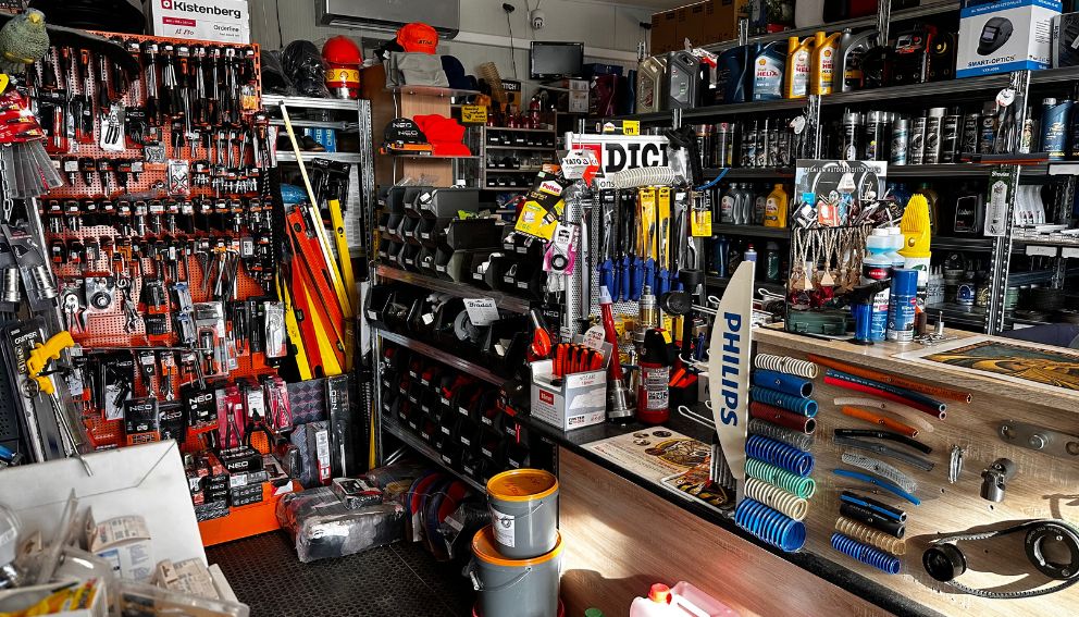 Olajsrpint üzlet választéka